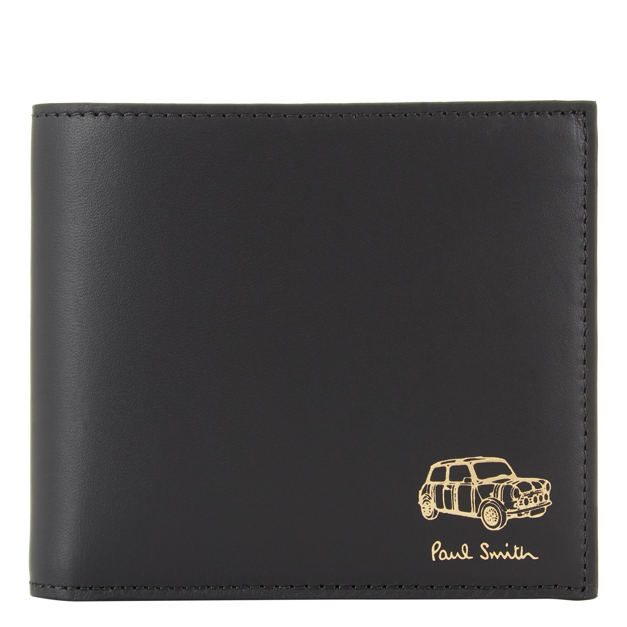 Mini Embossed Leather Wallet
